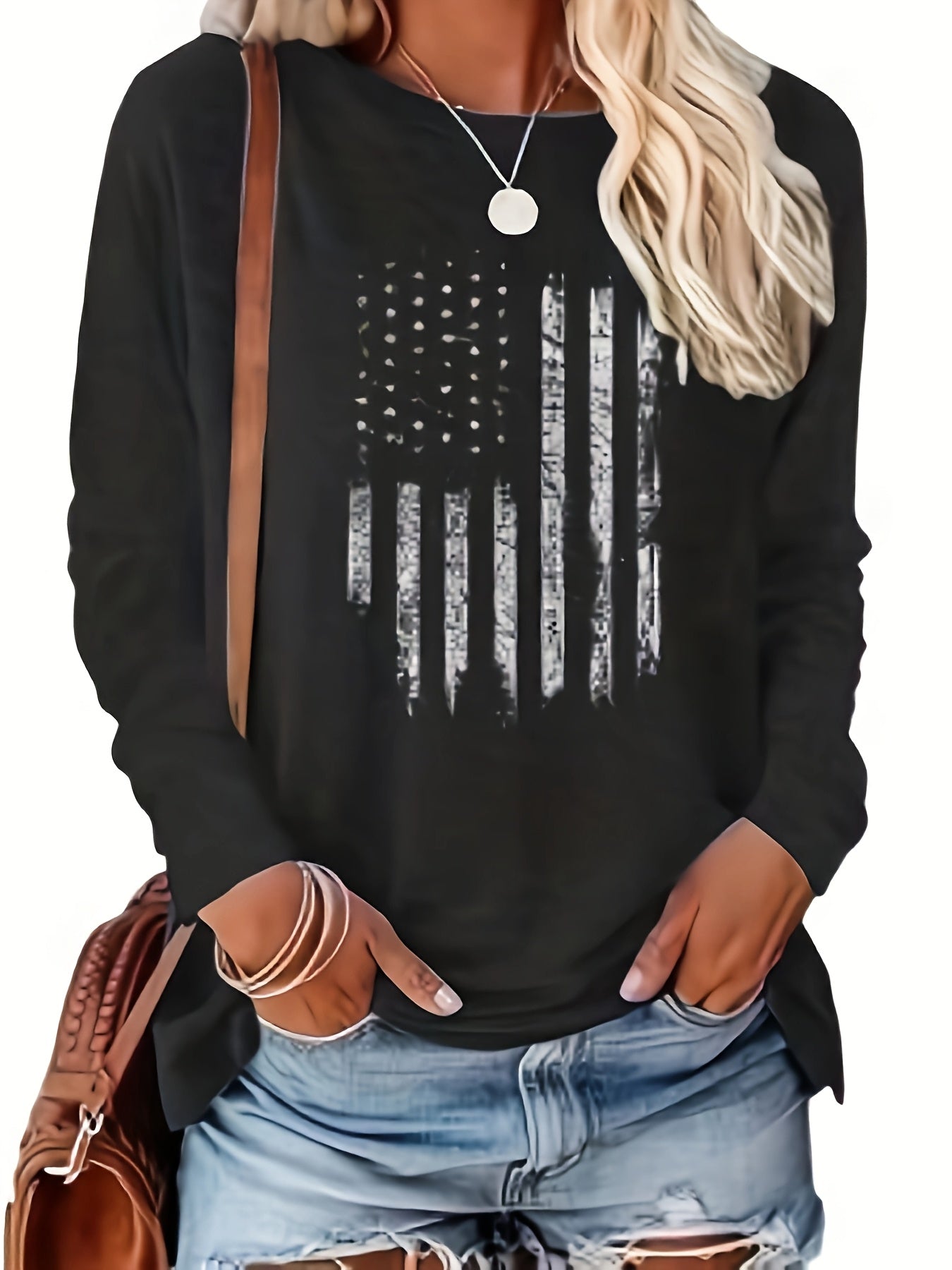 Comfortable T-shirt Comfortable Striped Women's T-shirt