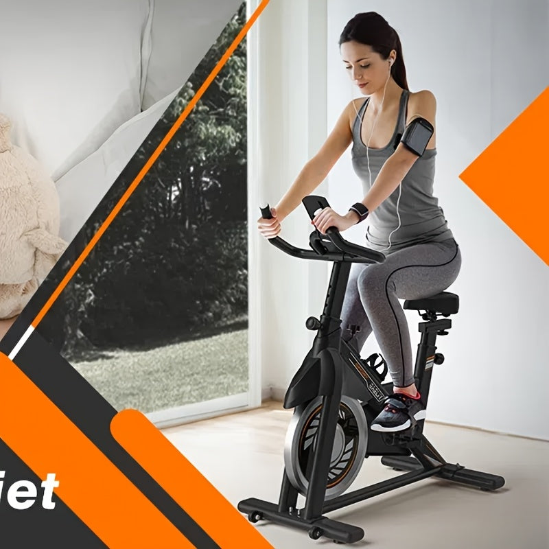 Exercise Bike with Digital Display & Comfortable Seat Cushion