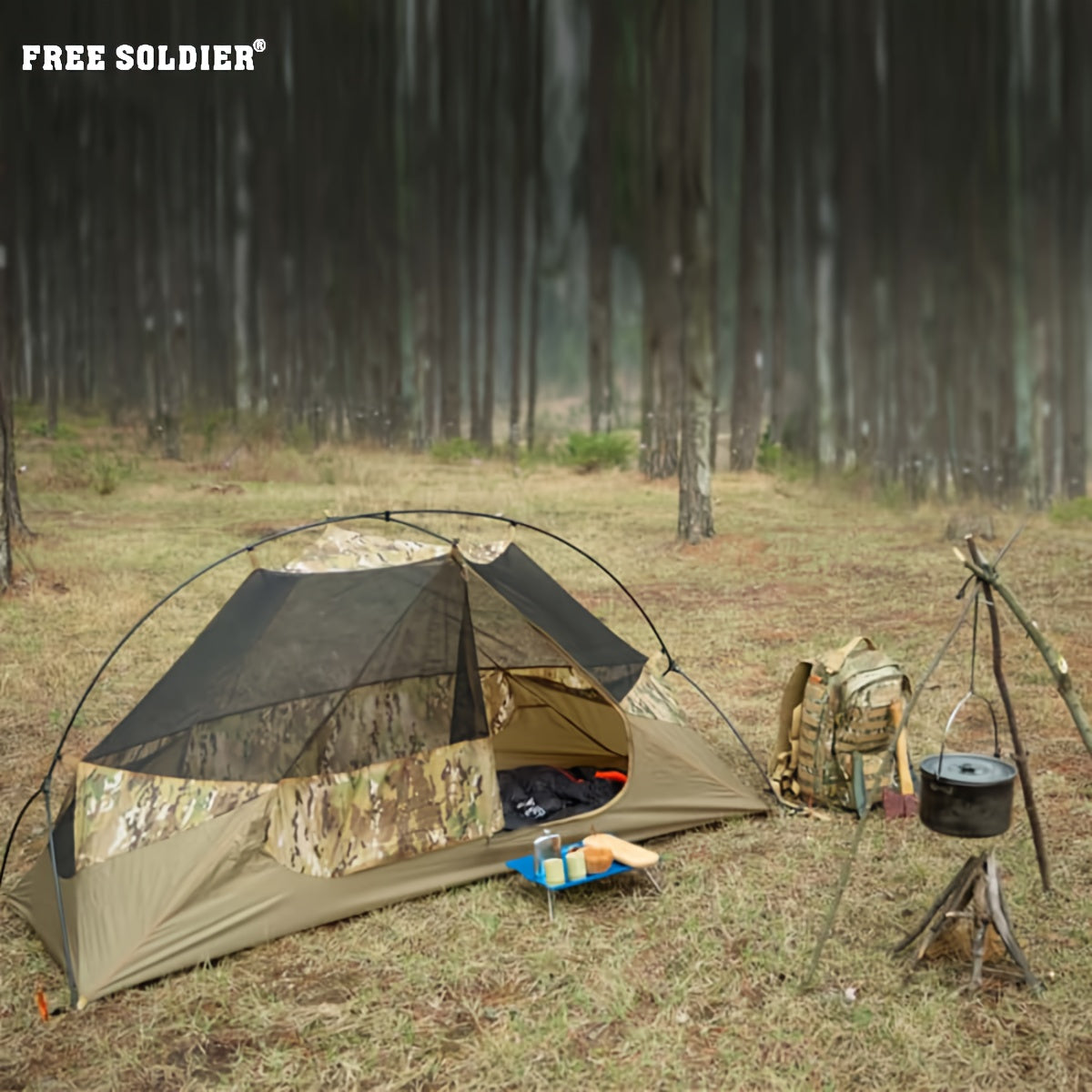 Outdoor Ultra-Lightweight Camping And Mountaineering Tent