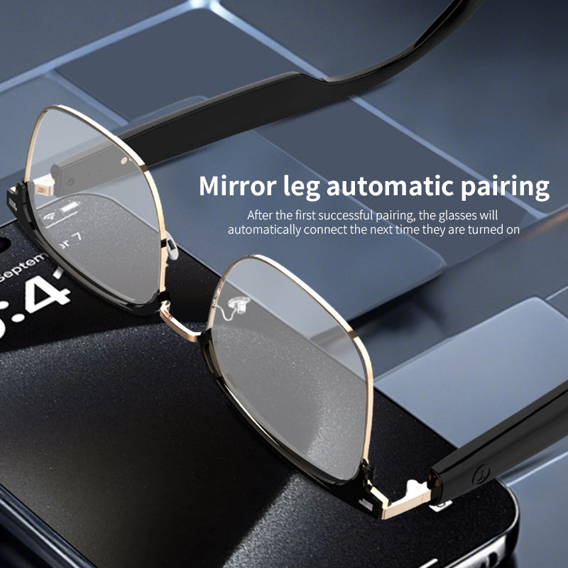 Smart Audio Glasses - USB Rechargeable, Comfort Fit for Men and Women