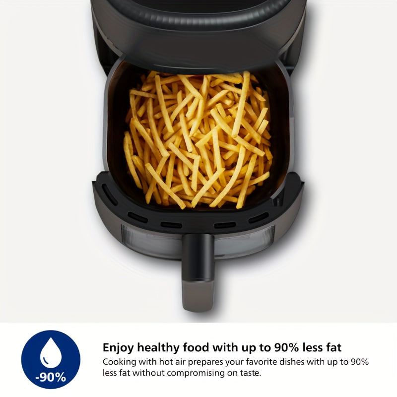 8.0-Quart Large Capacity Air Fryer with Smart Cook Program