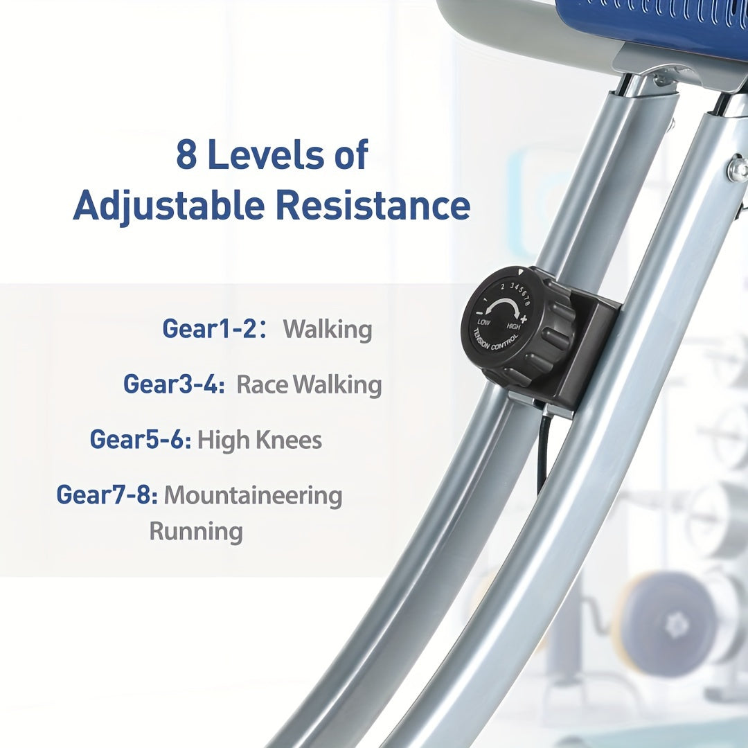 Indoor Bicycle with Pulley Design, Low Noise, 300 Pounds