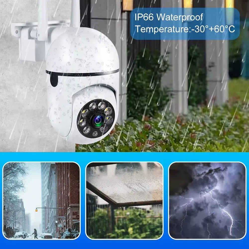 WiFi 1080P HD Excellent Version Indoor Outdoor 360 Degree Wireless Camera