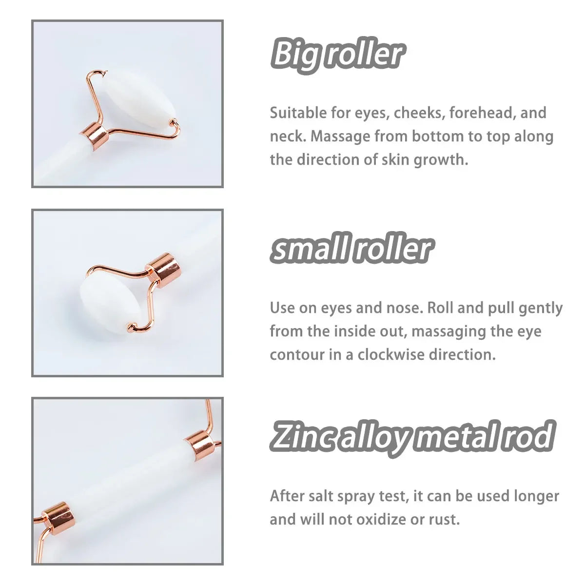 RANCAI Gua Sha Massage Roller Set Face And Neck Lifting