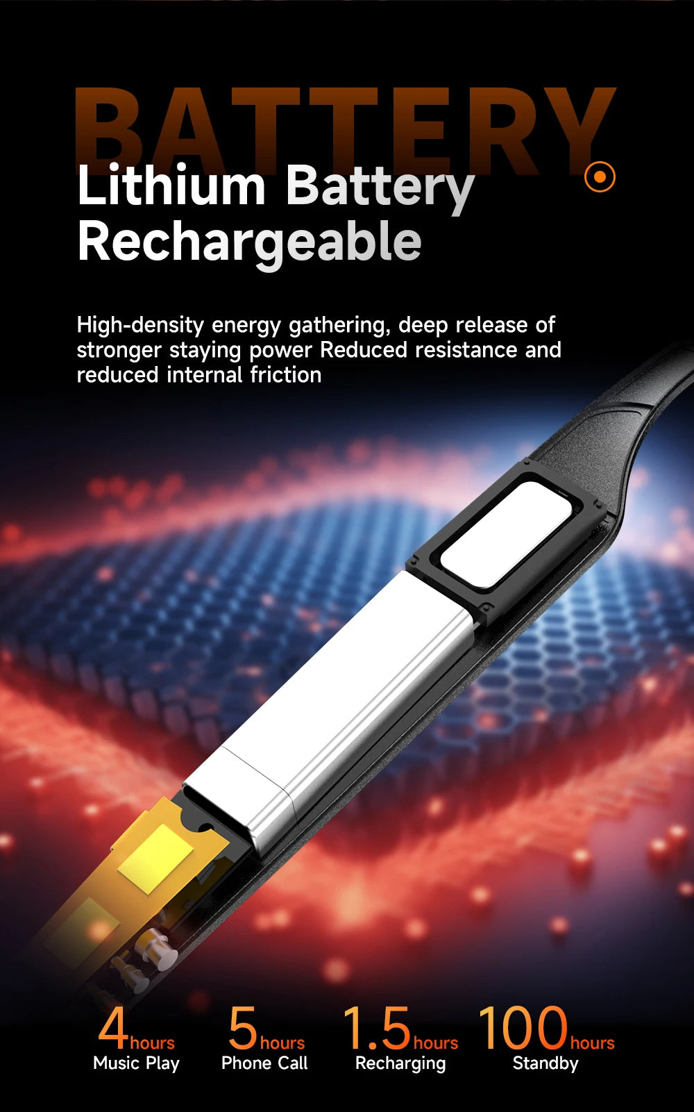 Smart Glasses with Voice Call Music Support Touch Operation Fashionable Sunglasses Lenses Eye Protection