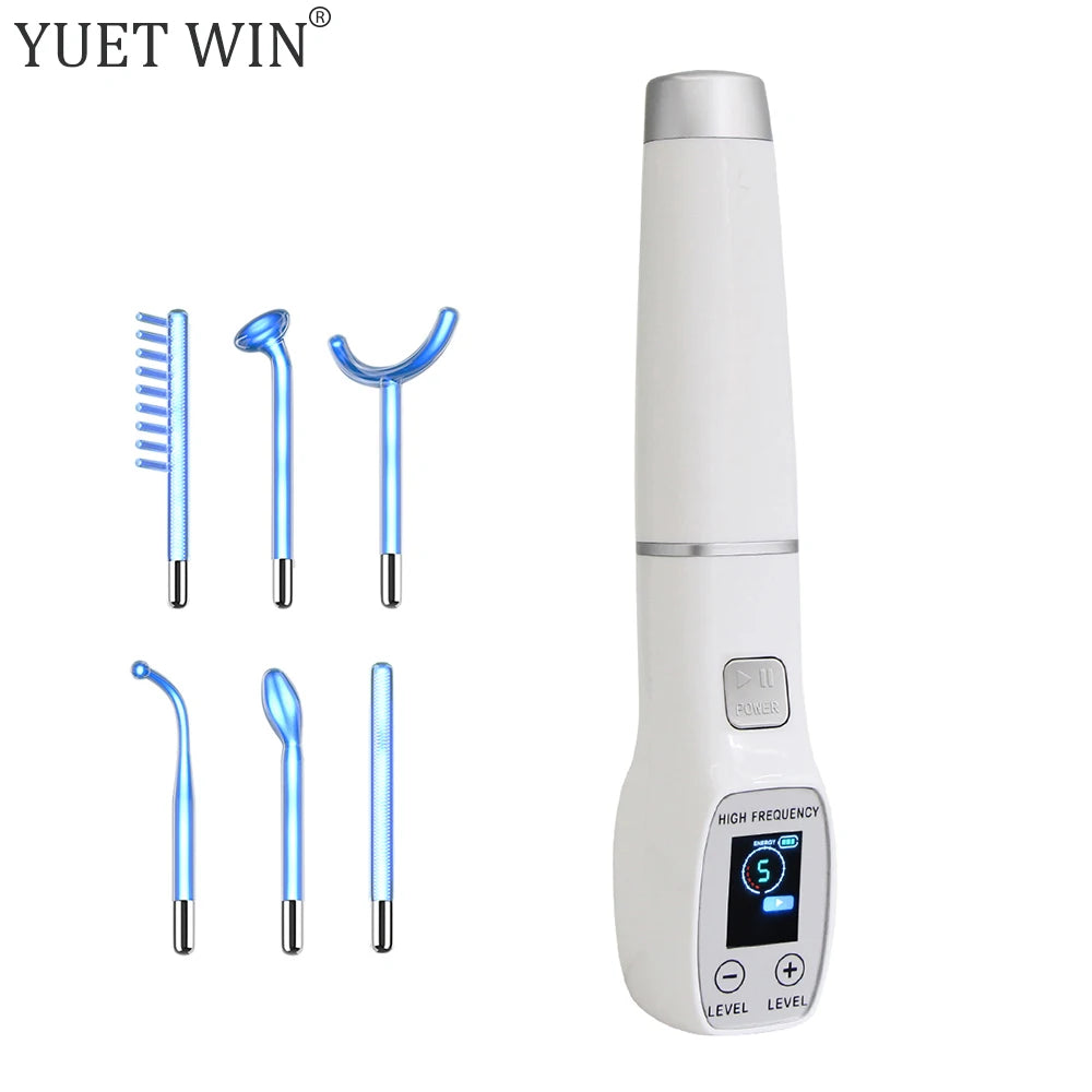 YUET WIN High Frequency Electrode Wand Acne Spot Remover
