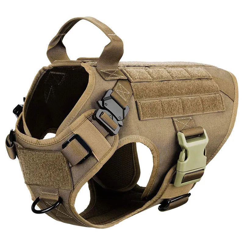 Large Dog Harness And Leash Training Walking Vest Set