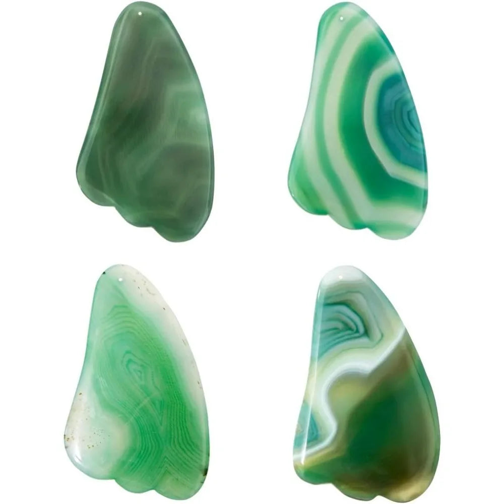 Hign-concerned Natural Jade Gua Sha Scraping Massage Tool