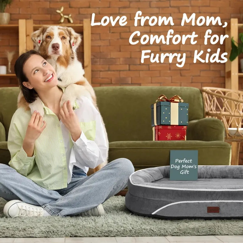 Ophanie Luxury Pet Orthopedic Sofa Bed Removable Cover