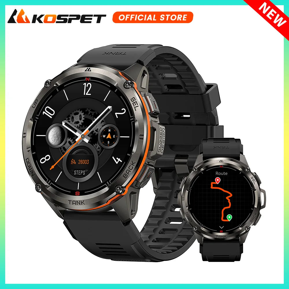 2024 NEW TANK T3 Ultra GPS Smart Watches For Men Women Waterproof Fitness Digital Bluetooth Watches
