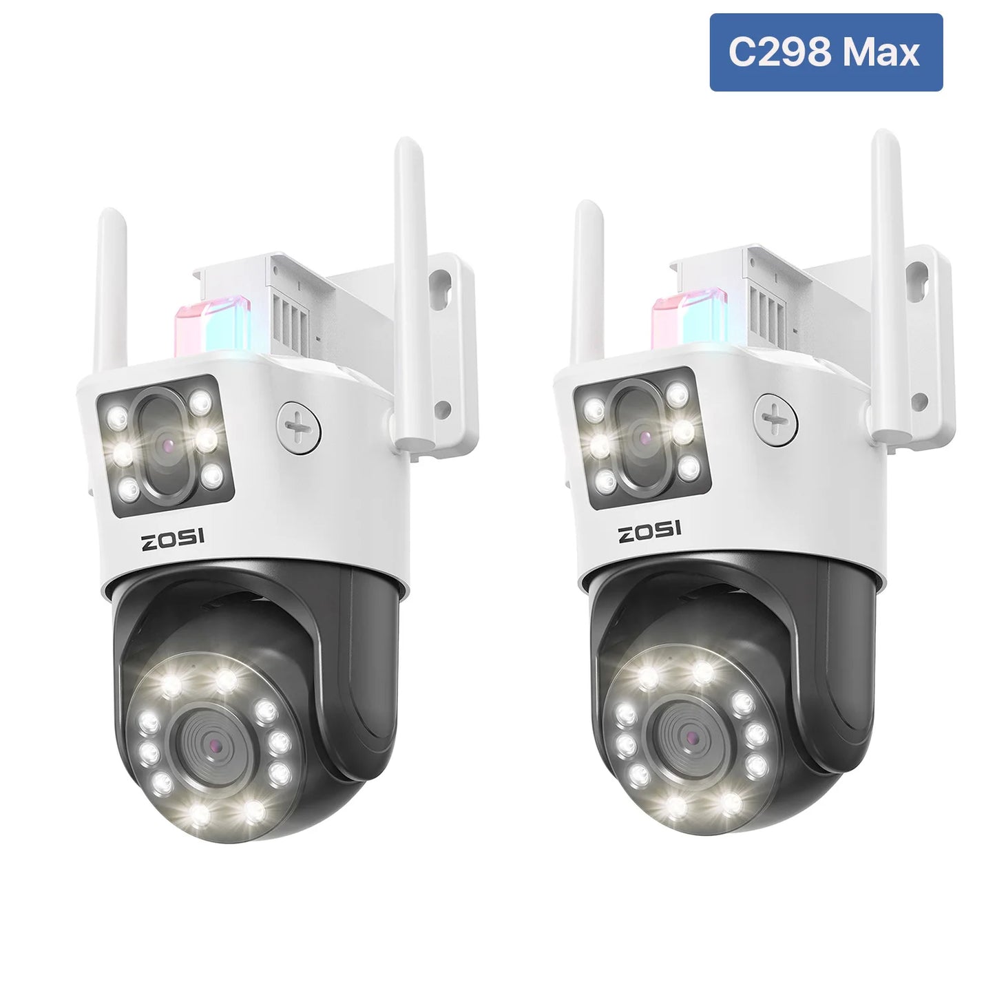 ZOSI C298Pro Max 4K 8MP Dual Lens PTZ Security Camera