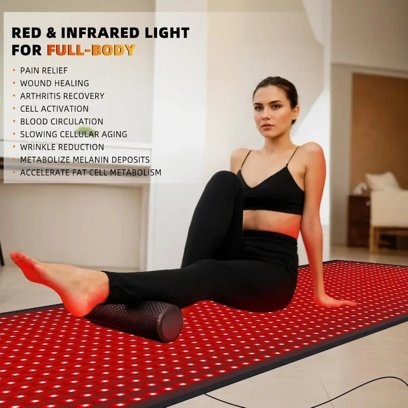 Hign-concerned Red Light Therapy Mat Full Body Infrared