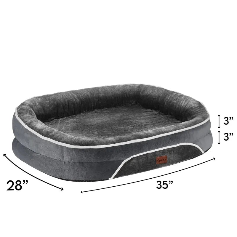 Ophanie Luxury Pet Orthopedic Sofa Bed Removable Cover