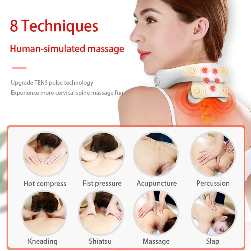 Portable Shoulder Neck Massage Cervical Vertebra Health Care