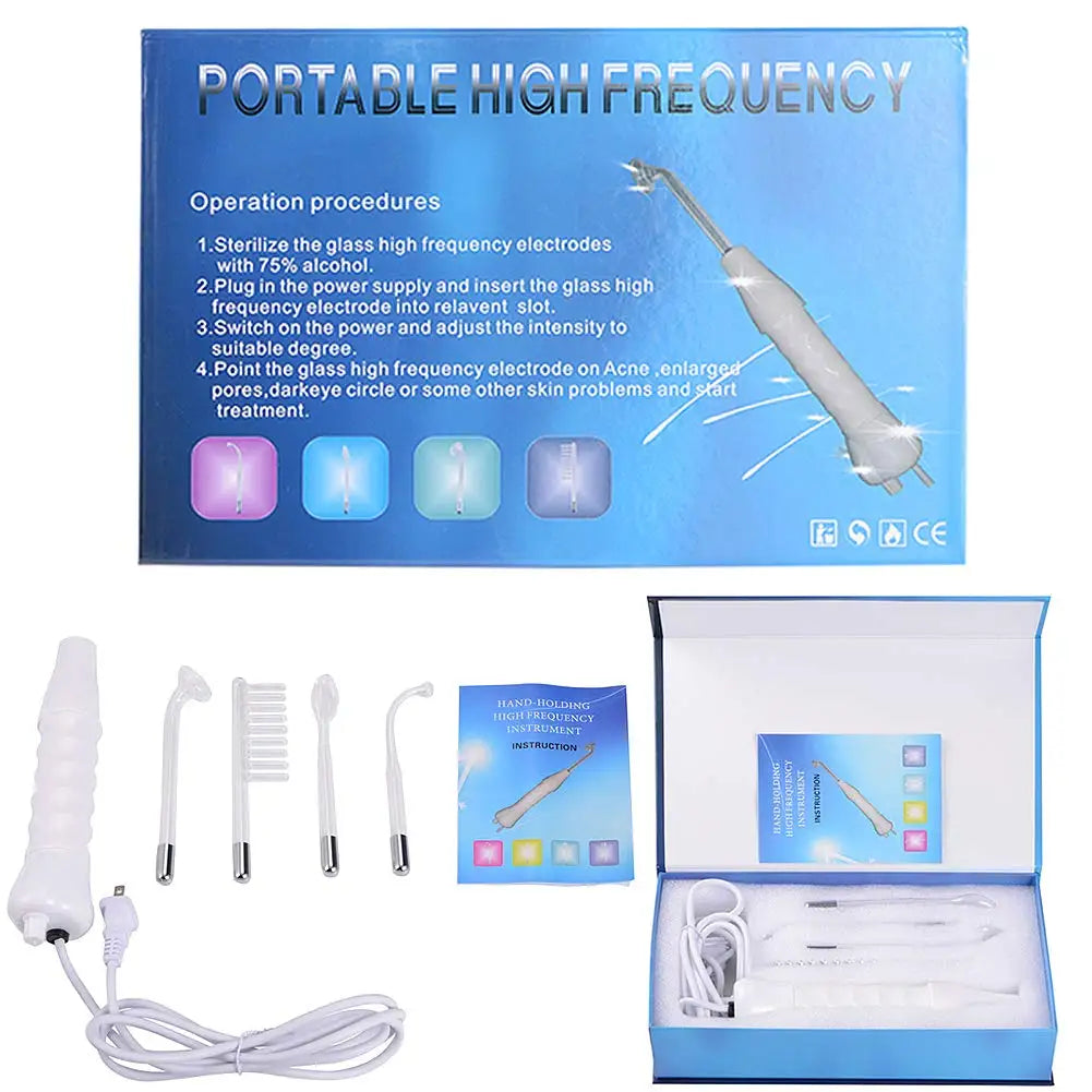 Wrvaro High Frequency Facial Machine for Skin Rejuvenation
