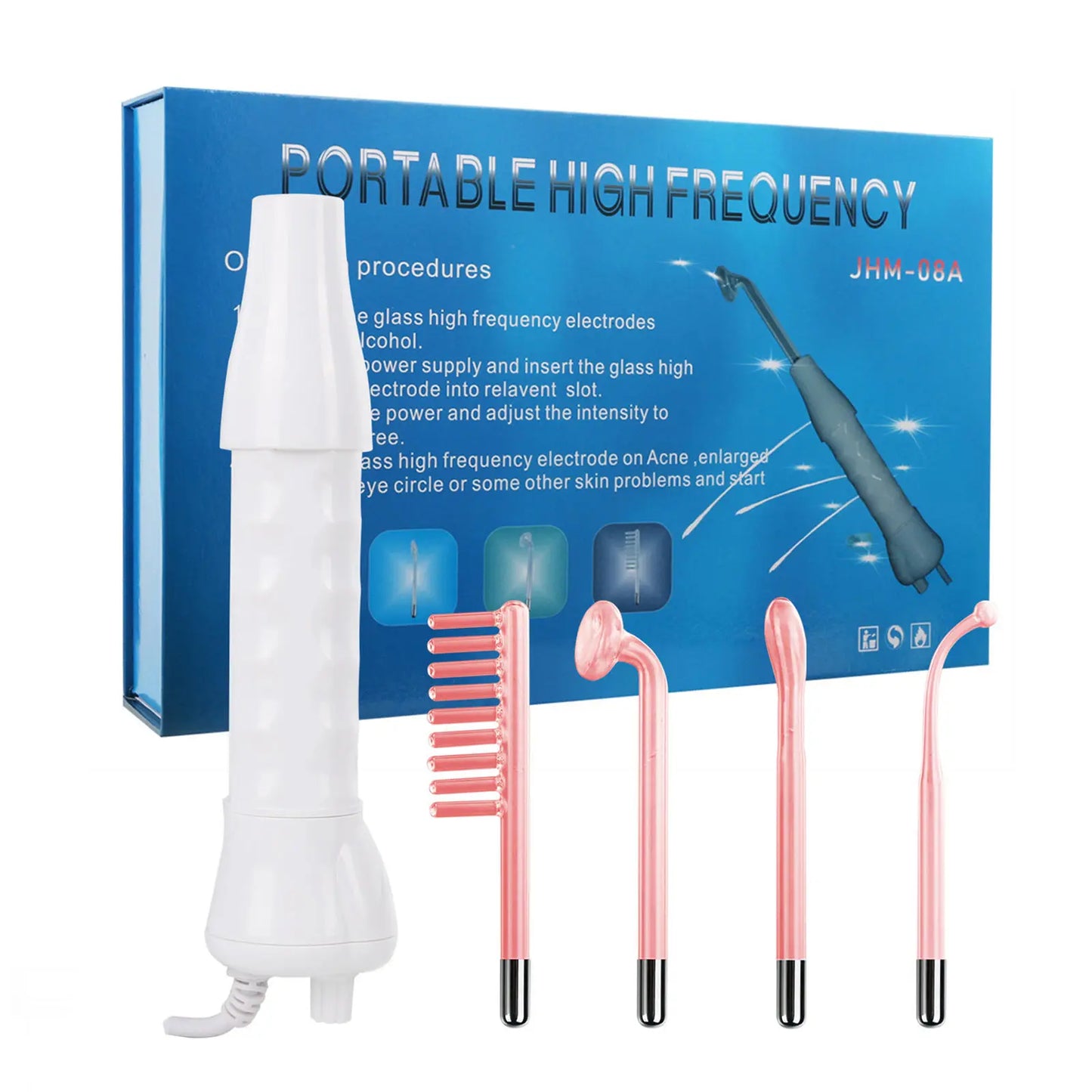 Wrvaro High Frequency Facial Machine For Skin Rejuvenation