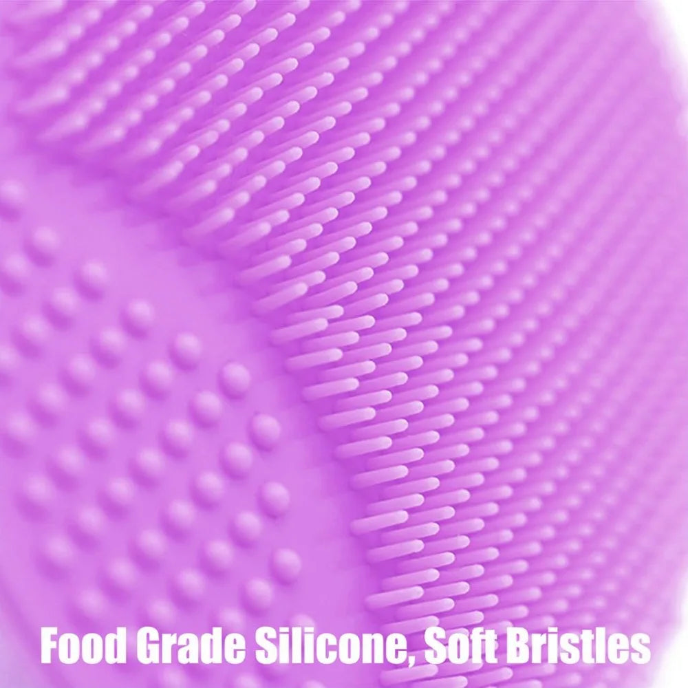 Hign-Concerned Face Scrubber Exfoliator Silicone Brush