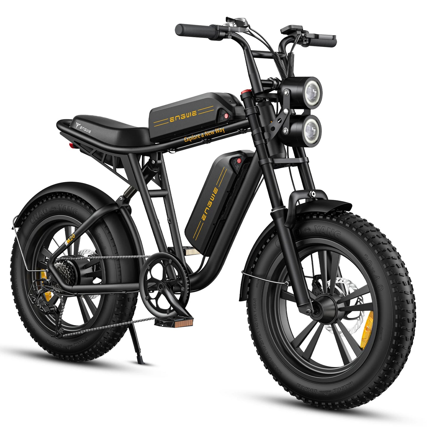 ENGWE 750W Electric Bike, Dual 48V 13Ah Batteries, 28MPH Speed