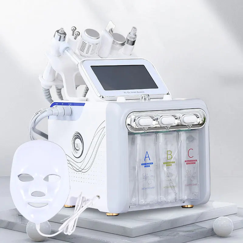7 In 1 H2O2 Beauty Skin Cleansing Hydrofacial Machine Aqua Peeling Facial Machine for Home Use