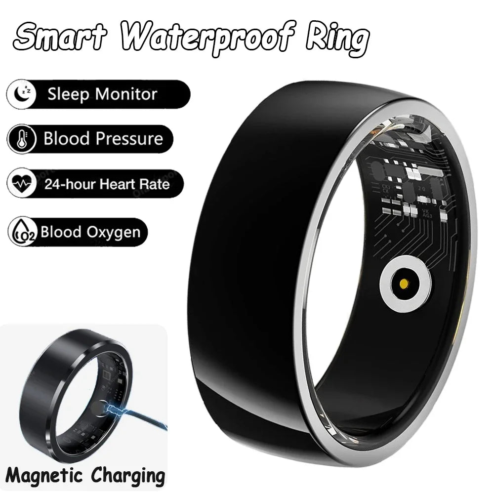 2025 Smart Ring Women Men For Iphone Android Health Monitor