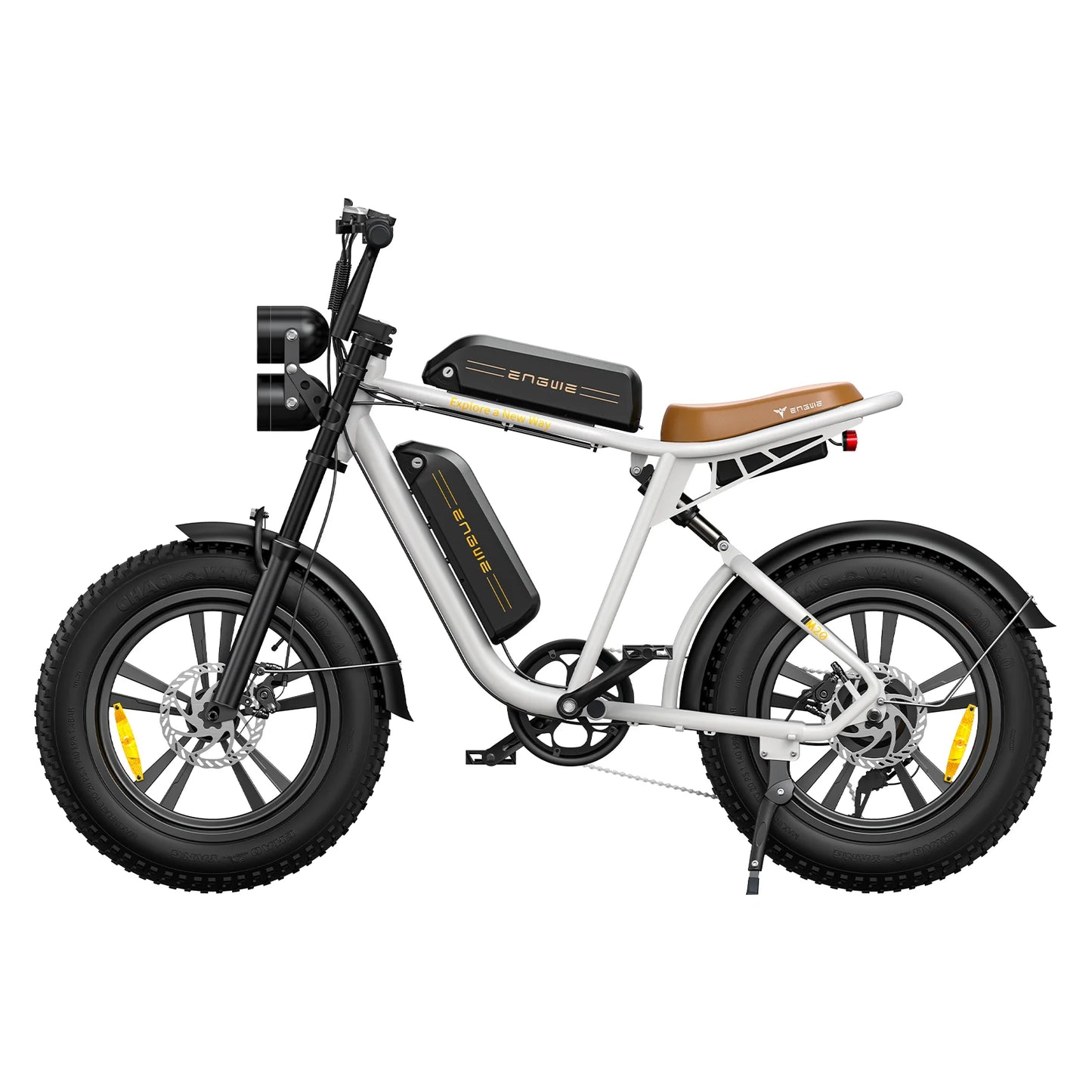 ENGWE 750W Electric Bike, Dual 48V 13Ah Batteries, 28MPH Speed