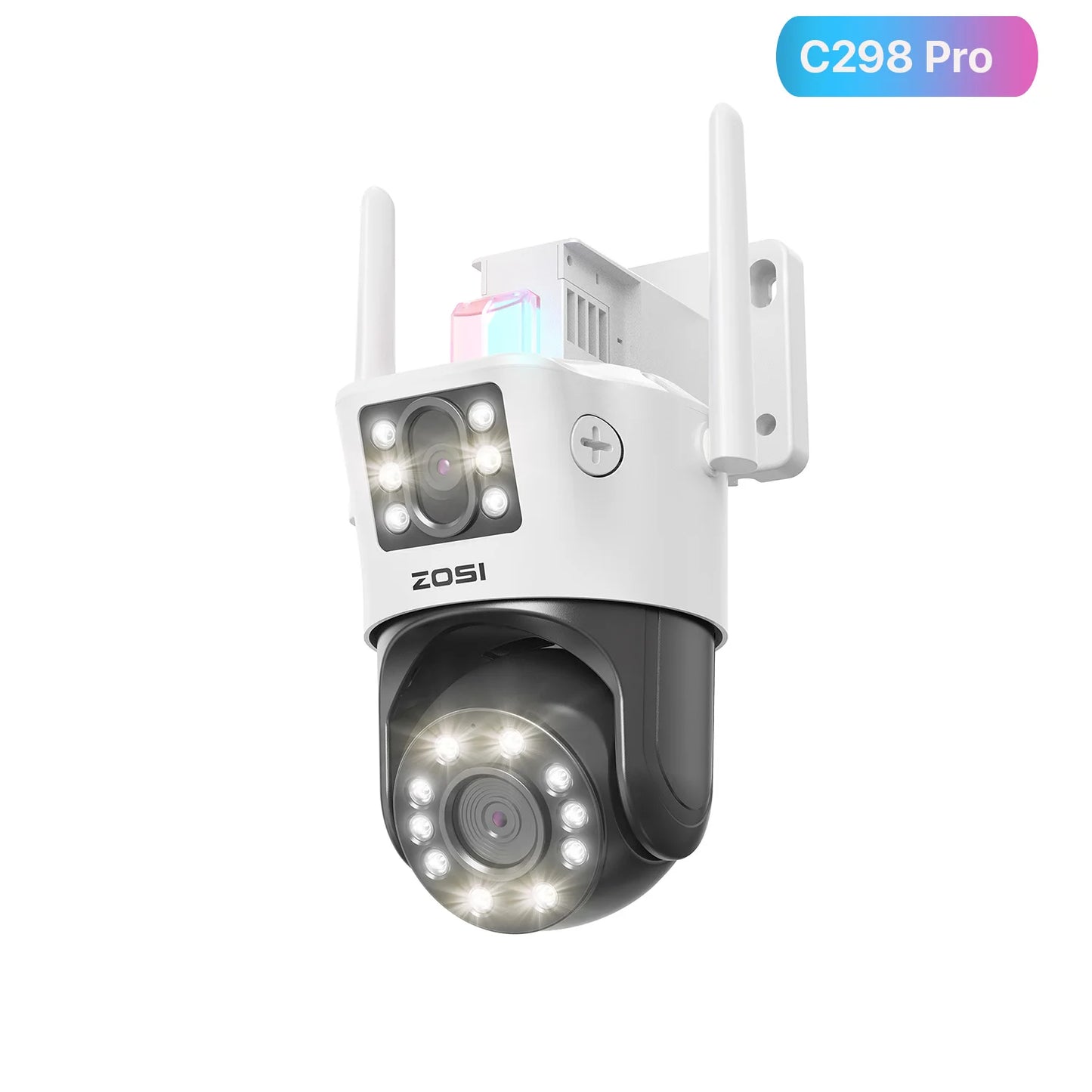 ZOSI C298Pro Max 4K 8MP Dual Lens PTZ Security Camera