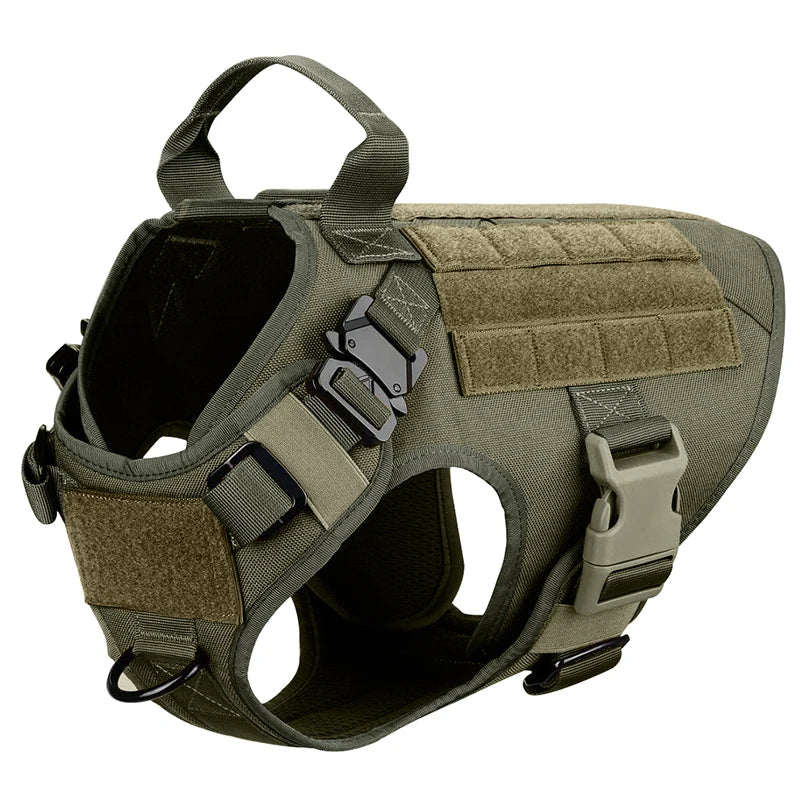Large Dog Harness And Leash Training Walking Vest Set