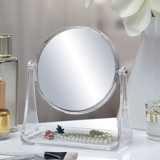 Double Sided Vanity Mirror Clear with 3x Magnification