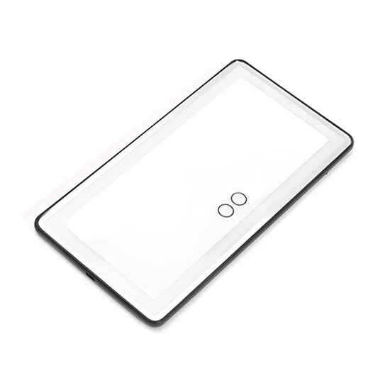 LISM Car Makeup Mirror With 3 Color LED Lighting On The Go