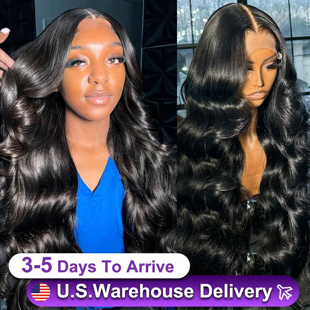 WXG Body Wave Human Hair HD Lace Front Wig Brazilian