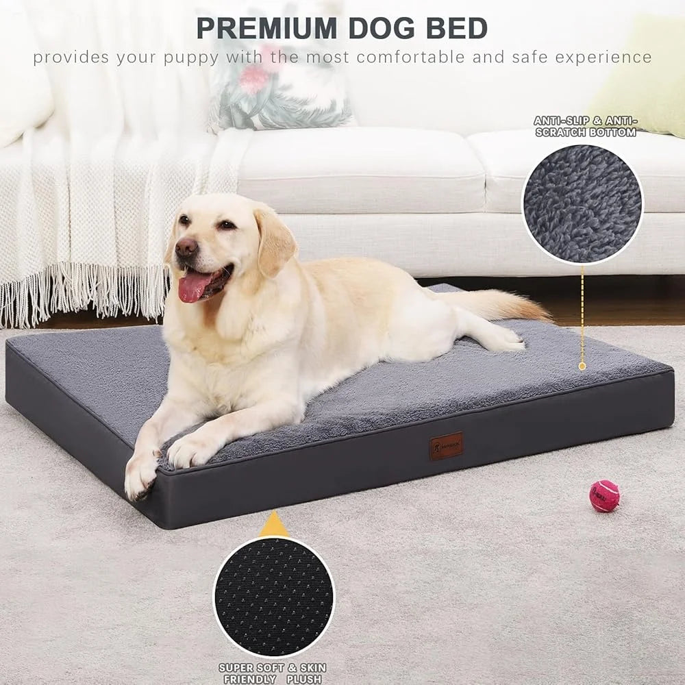 Fujian Waterproof Orthopedic Dog Bed Non Slip Foam