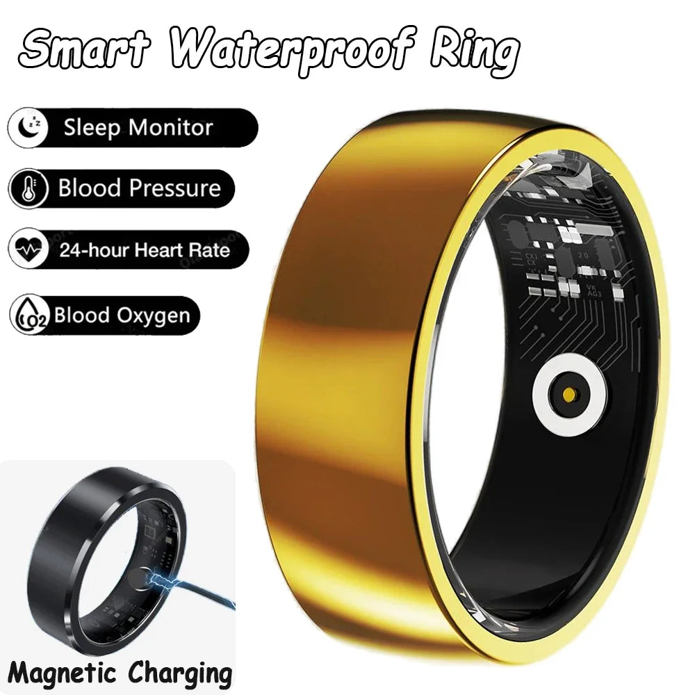 2025 Smart Ring Women Men For Iphone Android Health Monitor