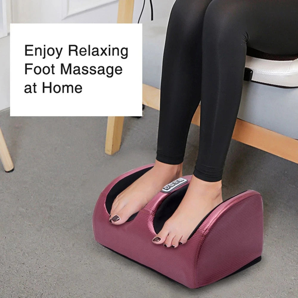 Infrared Heating Foot Massager Rolling Shiatsu Calf Therapy