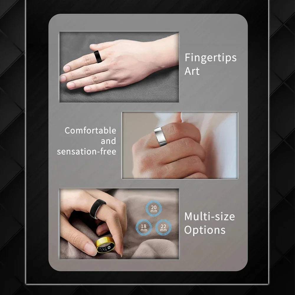 2025 Smart Ring Women Men For Iphone Android Health Monitor