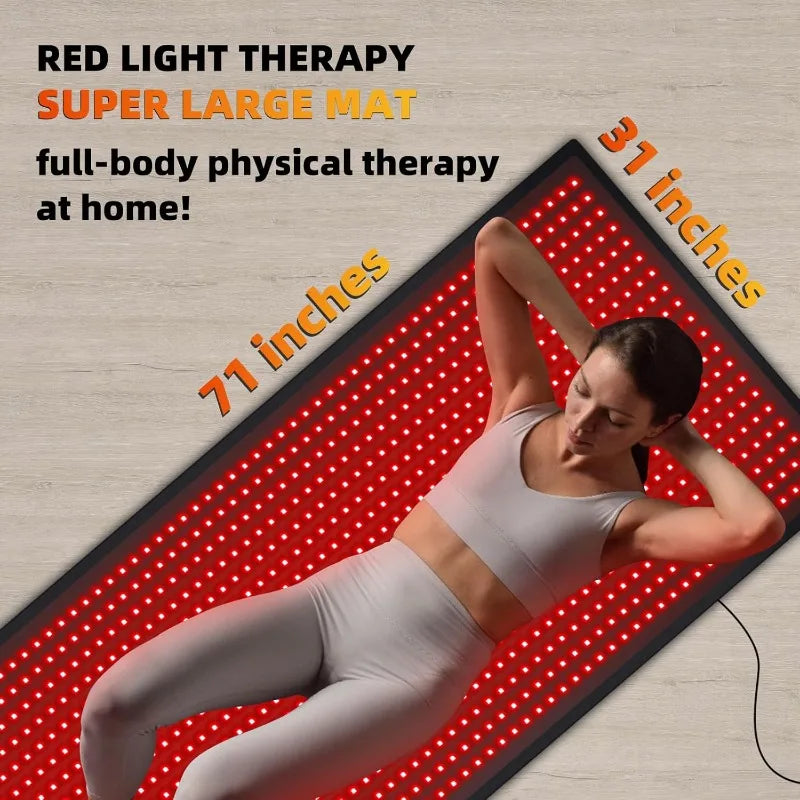 Hign-concerned Red Light Therapy Mat Full Body Infrared