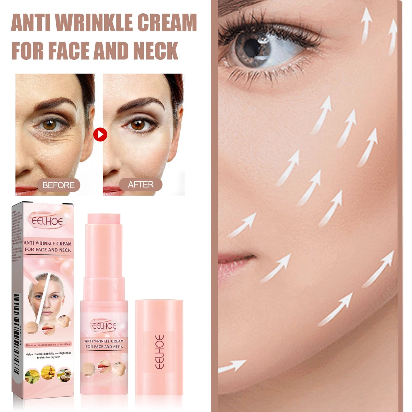 Anti Aging Cream Stick Smooths Fine Lines Hydrating Balm