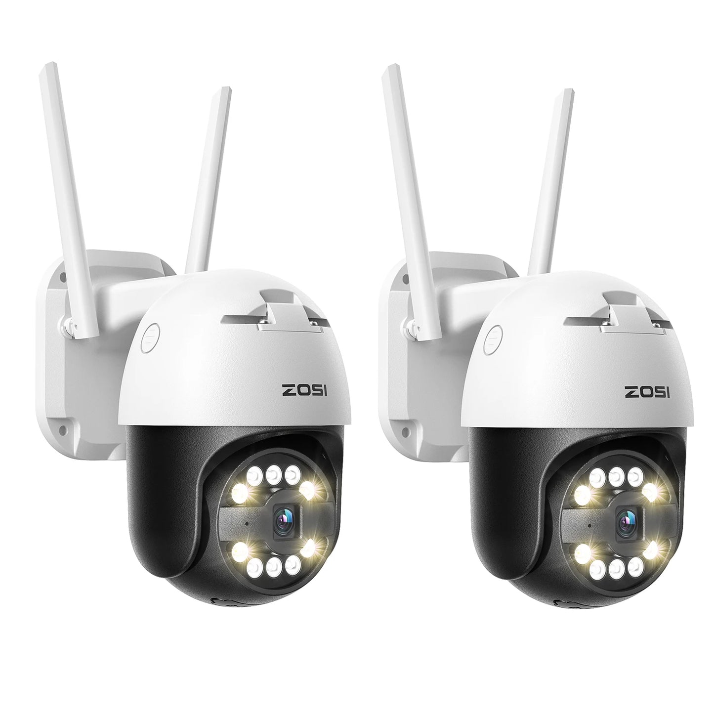 ZOSI 5MP HD WiFi PTZ Security Camera with Color Night Vision