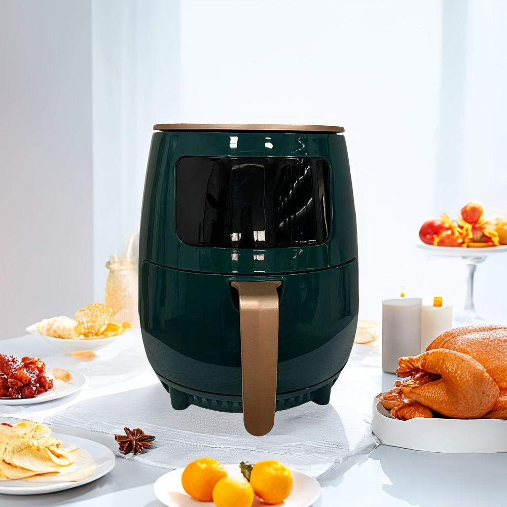 Smart Electric Air Fryer - Large Capacity with Visual Window