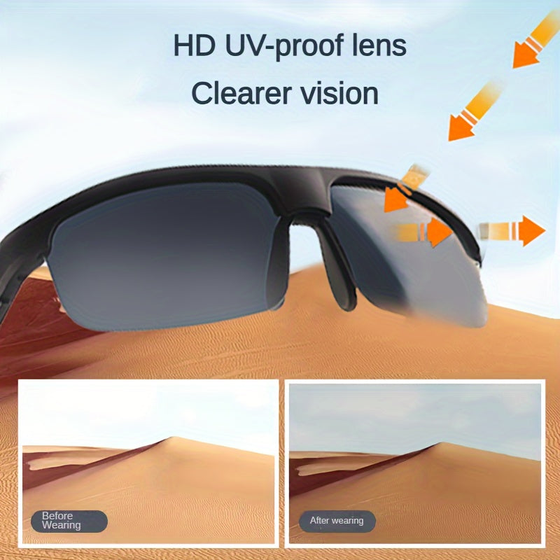 Wireless Smart Glasses - Anti-UV, High-Looking Version