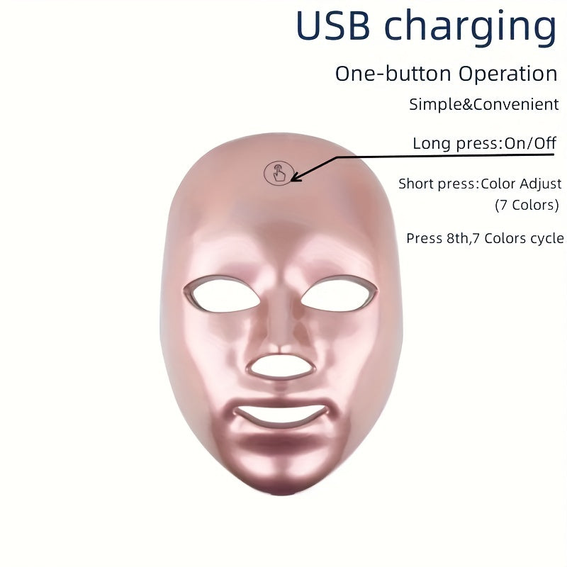 Rechargeable LED Face Mask for Skincare by Modern Skincare