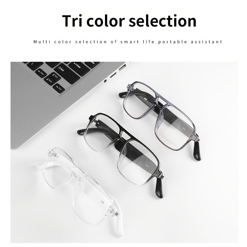 Smart Audio Color-Changing Glasses, Built-In Microphone And Speaker