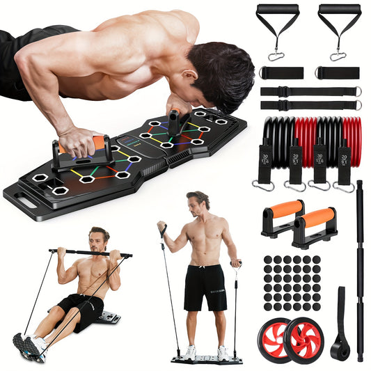 Foldable Push Up Board, 25-In-1 Multifunction Gym Equipment