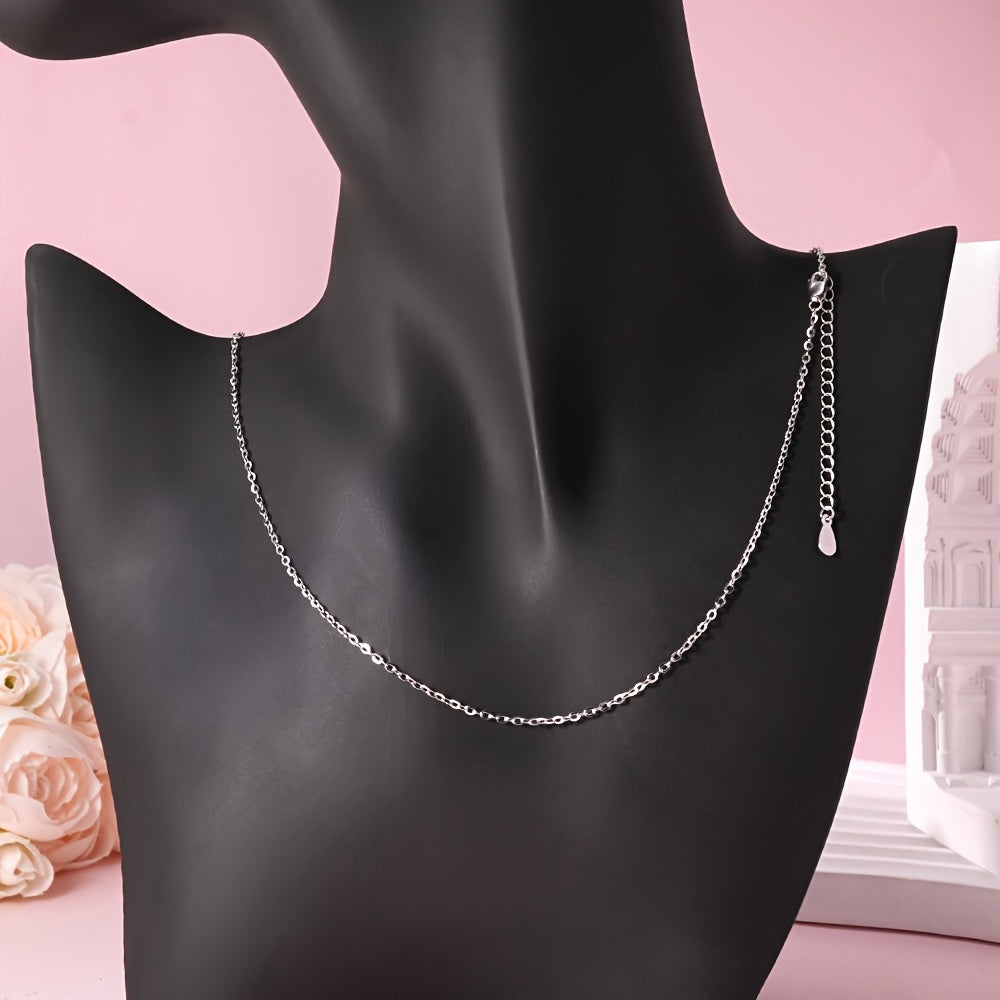 18k Golden Plated 925 Silver Moissanite Pendant Necklace