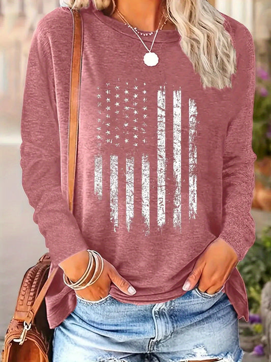 Comfortable T-shirt Comfortable Striped Women's T-shirt