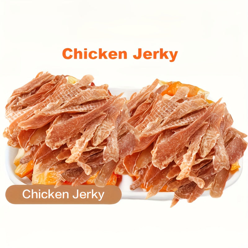 1-Pack 150g Chicken Jerky Dog Treats Limited Ingredients Healthy High Protein Low Fat Long Lasting Chews Perfect Training Reward Snack