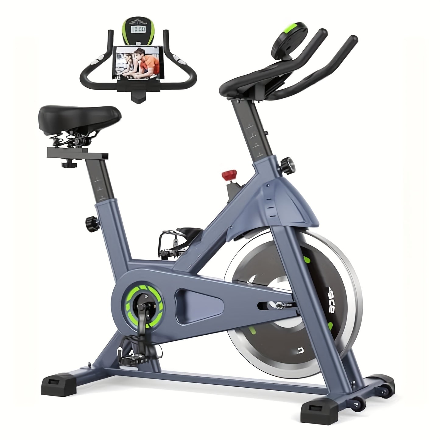 Adjustable Spin Bike - Quiet Smooth Operation for Full Body Workout