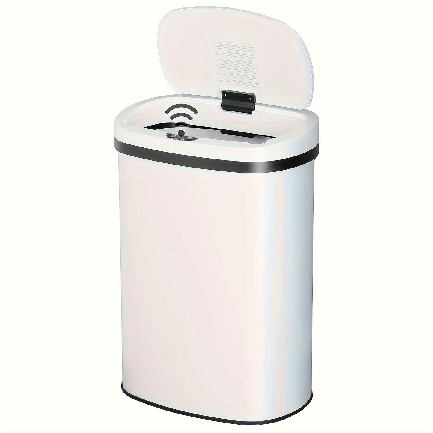Automatic Garbage Can Touchless Motion Sensor Stainless Steel Trash Can with Lid Anti-Fingerprint