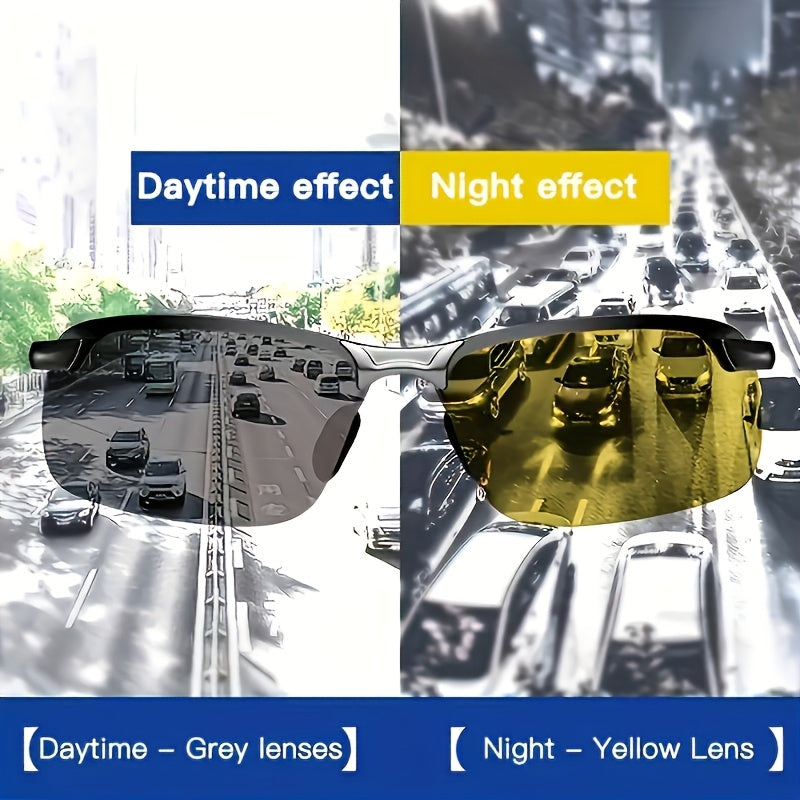 Ultra Light Aurora Night Vision Driving Glasses For Men And Women Anti Glare