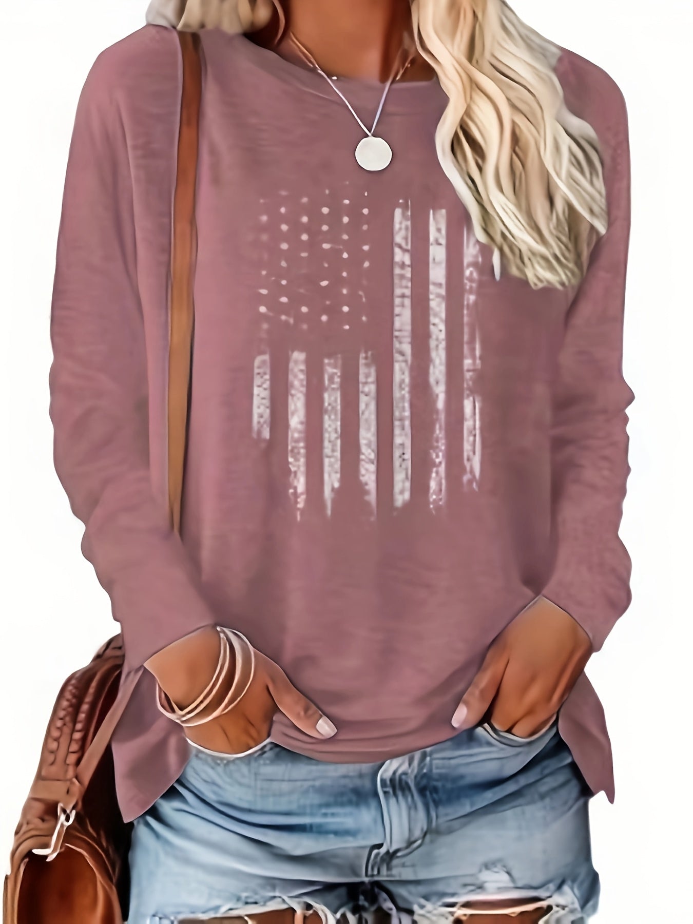 Comfortable T-shirt Comfortable Striped Women's T-shirt