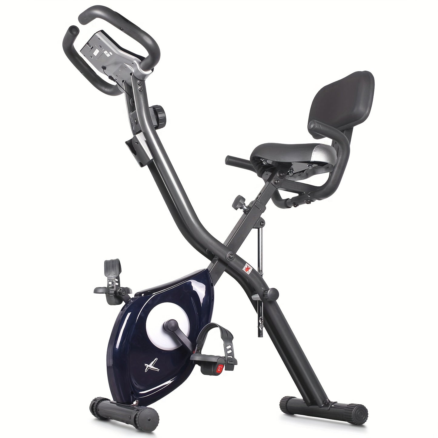 Leikefitness Folding Exercise Bike for Home Workouts
